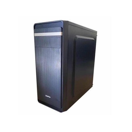 EPOWER Epower EP-2002BB-400 400W ATX-Micro ATX Mid Tower Computer Case with Power Supply; Black EP-2002BB-400